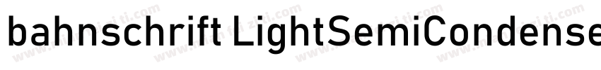 bahnschrift LightSemiCondensed字体转换